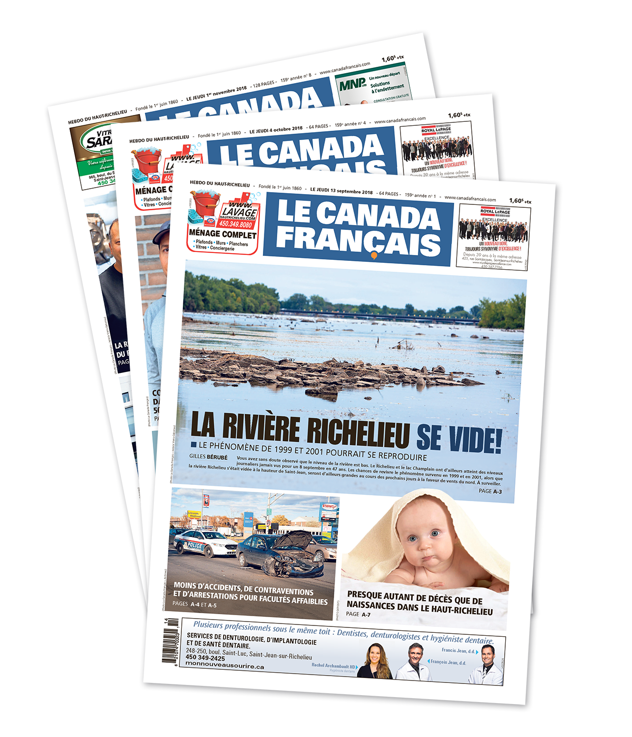 Abonnez-vous au journal Le Canada Français et accédez à tout le contenu réservé sur le site Web lecanadafrancaiskiosk.milibris.com